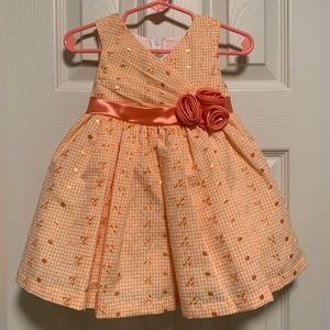 Jessica Ann Baby Girls Floral Dress